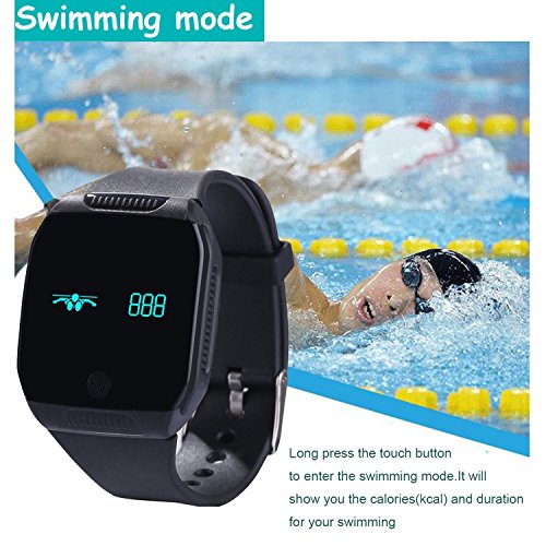 Fitness Armband,Willful SW501 Fitness Tracker Wasserdicht IP67 Aktivitätstracker Sportuhr für Schwimmen Radfahren Laufen,Schrittzähler,Schlafanalyse,Push-Message und Anrufer,ID Benachrichtigung Kompatibel mit Samsung iPhone Android IOS Handy für Frauen Herren Kinder - 4