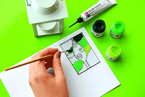 Marabu Reliefpaste, glittersilber, 20 ml in Tube 130707582 - 5