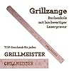 Grillzange Aus Holz Mit Hochwertiger Gravur Grillmeister
