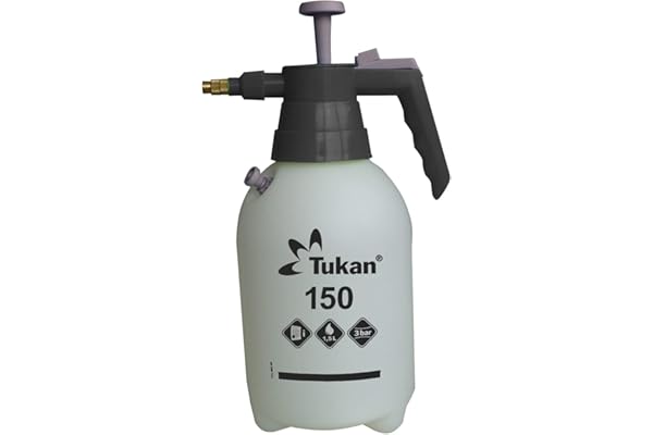 TUKAN Pulvérisateur de Jardin 1,5L | Vaporisateur Pratique pour Plantes, Balcon & terrasse | Pulvérisateur à Main avec buse en Laiton réglable | Arrosage & Soin des Fleurs