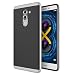 Produktbild Huawei Honor 6X Hülle, HICASER Luxus Carbon Fiber [stoßdämpfende] TPU Case + Flexible PC Bumper Frame Handytasche Schutzhülle für Huawei Honor 6X Silber