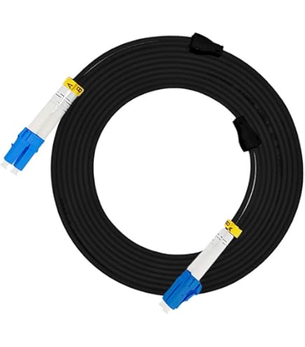 DIGITUS LWL Patch-Kabel Glasfaser - 3-m OS2 - 2x LSH APC Stecker - Fiber Netzwer