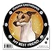 Produktbild Magnetische Pedigrees Tan Italian Greyhound Mein bester Freund Magnet