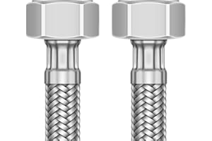 ATCO® Tubo flessibile di collegamento flessibile in acciaio inox, 3/4" IG x 3/4" IG L: 250 cm