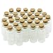 Produktbild COM-FOUR 30x Mini-Glasfläschen mit Korkverschluss, ca. 10 ml