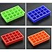 Produktbild EMOTREE 4 Farbe 15er Eiswürfelform Kuchenform Muffinform Backform Pudding Silikon Trüffel