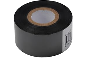 Svart termiskt överföringsband 30 mm x 100 m för HP-241 | Termisk överföringsteknik, svart text, passar HP-241/DY-8, 30 mm bredd, 100 m längd rulle