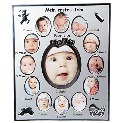 Jago Bilderrahmen-Mein erstes Jahr Baby Fotos Aluminiumrahmen für Kinderzimmer - 3