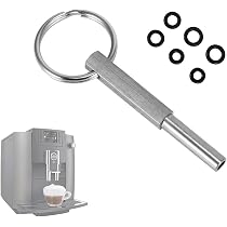 Chiave Ovale Per Macchine Da Caffè Jura - Acciaio Inox 316, Lunga 6,1 Cm, Magnetica