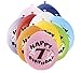 Produktbild Unique Party Supplies 22,9 cm Latex Ballons, Happy Birthday sortiert 10 Stück