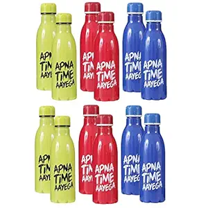 Rudraksh Birthday Party Return Gifts for for Kids in Bulk Water Bottles for Kids Gift for Girls / Boys and School Supplie , Multi Color - Pack of 24?