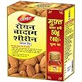 Dabur Roghan Badam Shireen - 50 ml | Pure sweet Badam oil for Glowing Skin & Hair Growth | Rich in Vitamin-E | For Healthy Hair & Skin | Sharpens Brain | Improves Digestion | Extracted From Almonds