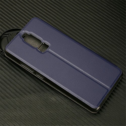 Custodia per Leagoo S8, 95street Custodia in pu Pelle, Cover con Porta Carte, Funzione Stand, Chiusura Magnetica Per Leagoo S8,Blu
