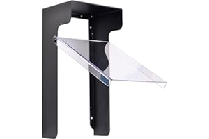 ZGZFEIYU Custodia impermeabile in metallo per campanello, protezione per campanello, esterno, pioggia, copertura antipioggia, in acciaio inossidabile durevole, adatta per presa esterna, campanello