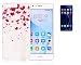 Produktbild Huawei Honor 8(2016) Neu Design Hülle mit Panzerglas,ISENPENK Ultra Slim Silikon Soft TPU Cool Modisch Pattern Case,Schöne Einfache Outdoor Crystal Clear Transparent Wasserdicht Shockproof Anti Slip Stoßfest Protection Durchsichtig Handyhülle,Thin Silicon Cover Bumper Schutzhülle Tasche für Huawei Honor 8(2016) 5.2Zoll[liebe]+Panzerglas/Schutzglas/Displayschutzfolie