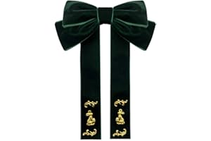 CHENGZI Damen Mädchen Fliege Brosche Samt süß und elegant Blusenkragen Schleife