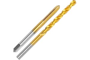 ASNOMY Kit de tarauds M5 x 0,8 et foret de 4,2 mm - HSSG - Jeu de tarauds d'incision