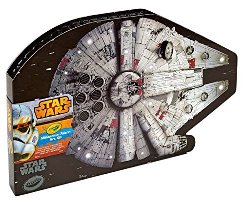 Price comparison product image Crayola 04-6847 Millennium Falcon Art Case Toy
