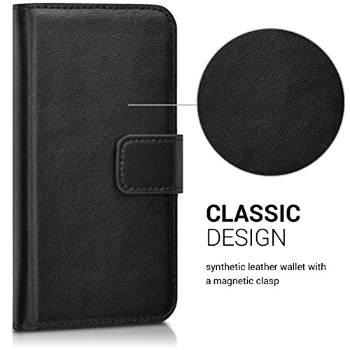 kwmobile Funda para Lenovo B - Carcasa de Cuero sint tico - Case con Tapa y Tarjetero en Negro reviews kwmobile Funda para Lenovo B - Carcasa de Cuero sint tico - Case con Tapa y Tarjetero en Negro