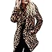 Produktbild Oasics Sexy Damen Leopardenjacke Damen Warme Winter Tops Sweatshirt Print Pullover Offene Hemdjacke S-2XL