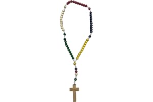SERAL Multicoloured Wooden Rosary Beads