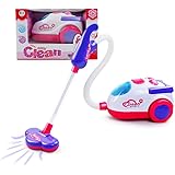 Brigamo Jouet Aspirateur Electrique Pour Enfant Avec Fonction Sonore Amazon Fr Jeux Et Jouets