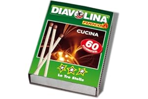 Fiammiferi da cucina Diavolina (60 pz.)
