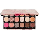 Revolution Forever Flawless Affinity Eyeshadow Palette, 18 Renkli Mat Parlak Far Paleti