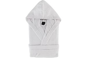 Top Towel - Elegant - Albornoz Mujer y Hombre 100% Algodón, 500 g/m² - Opción con Capucha o Sin Capucha - Suave y Absorbente para Ducha, Spa y Piscina