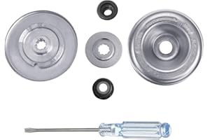 YuCool 6 Stücke Gartenmaschine Rasenmäher Messer Wartung Kit FS120 FS130 FS130R FS200 FS200R FS250 FS55, Freischneider