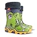 Childrens Wellington Boots Wellies Rainy Shoes Kids All UK Sizes - Crocodiles (UK 7-8 (EU 24-25) Toddler)