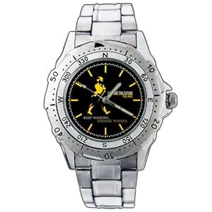 UKXZE160 Johnnie Walker Keep Walking Stainless Steel Wrist