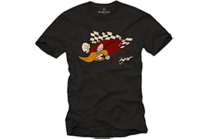 MAKAYA T-shirt motocyklowy i tuningowy dla mężczyzn - Woody Racing Team - Prezenty Akcesoria dla mężczyzn