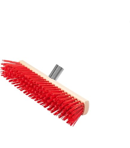 Balai De Coco Intérieur Synx Tools 40 Cm - INCL. Manche 150 Cm, Poils Doux Pour Sols Délicats