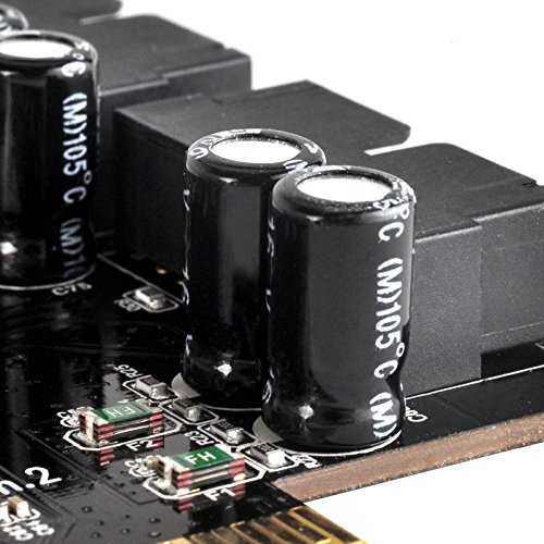 SilverStone SST-ECU01 – PCI-E Erweiterungskarte 2x intern USB 3.0 19-pin Anschlüsse, unterstützt UASP und Turbo-Boost, low-profile geeignet - 11