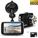 Produktbild Autokamera Full HD 1080P Dashcam Auto kamera Video Recorder 3.0" LTPS Anzeigen, mit G-Sensor, Nachtsicht, WDR, Loop-Aufnahme, Bewegungserkennung und Parkmonitor, Freie 8GB Sd-Karte