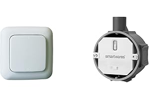 Remote Switch Set Remote-Control Switch/Remote-Control Magnetic Contact for Lights and Devices Up To Max. 1000 W