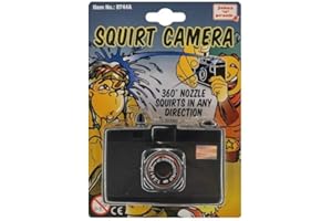 JOKESHOP Squirt Camera Retro Classic Water Squirting Jokes Gag Trick Practical Joke