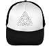 Produktbild Ancient Celtic Knot Artwork Men's Baseball Trucker Cap Hat Snapback Black White