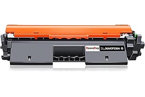 HenceBuy Toner 30A kompatybilny z HP CF230A 30A 30X CF230X Toner do drukarek HP Laserjet Pro MFP M227fdw M227fdn M227sdn M227sdn M227 M203dw M203dn M203 z chipem (1 sztuka, czarny)