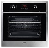 Sauter SOP4430X - Four (taille moyenne, encastrable, électrique, classe A+, acier inoxydable, capteur)