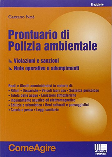 Prontuario di polizia ambientale Prontuario di polizia ambientale