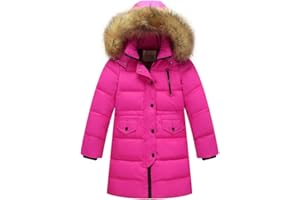 MEYOCEYO Piumino Bambini Invernale Unisex Cappotto Mantieni Caldo Giacca Antivento Parka con Cappuccio Giubbotti Snowsuit