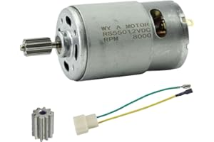 CHANCS Magnetic Gear Motor 550 12V DC 8000RPM Gearbox Accessori per telecomando auto bambini RC Car