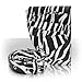Roo Beauty Hairdressing Pouch, Scissor Holster, Hair Kit Accessories in Slice Zebra