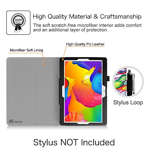 Fintie Folio Kunstleder Hülle Tasche Schutzhülle für 10.1 Zoll Tablet PC Inklusive. XIDO Z120 / X111 / X110 10.1″ Tablet PC, YUNTAB Tablet 10.1 Zoll Tablet PC K107 / K17, BEISTA Tablet PC 10 Zoll, Artizlee 10.1″ Tablet PC ATL-21plus, ACEPAD A101 / A121 - 4