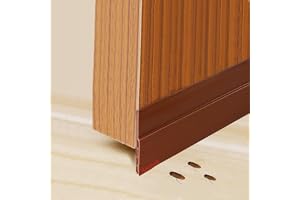 RANUR Silicone Self Adhesive Door Bottom Sealing Strip Guard For Home Door Protector For Home From Dust, Insects, Waterproof,