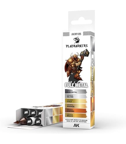 Ak Interactive - Special Box 34 Real Colors Markers : Amazon.pl