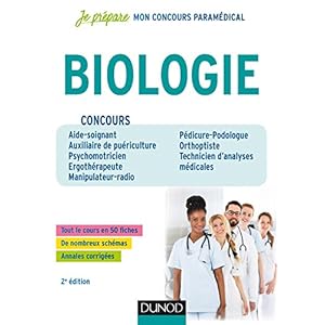 Biologie - Concours paramédical - 2ed. Livre en Ligne - Telecharger Ebook