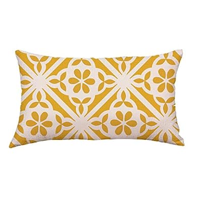 Angelof Housses de coussin Angelof Lignes GéOméTriques ImpriméEs Canapé Lit De DéCoration De La Maison Du Festival Housse Coussin 30 CM X 50 CM (E)